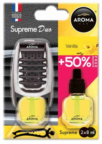 Aroma Supreme Duo Vanilia autófrissítő