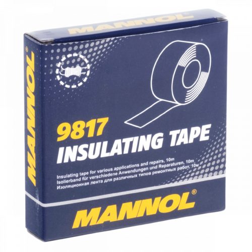 Bandázs Szalag MANNOL 9817 INSULATING TAPE 10 m / 19 mm; 
