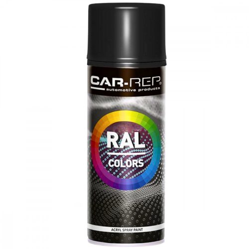 Car-Rep Colors matt fekete festék spray 400ml