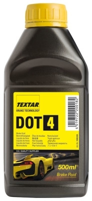 Textar fékfolyadék 500 ml DOT4 fékolaj 