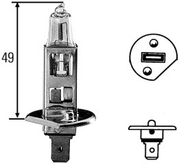 Izzó Hella H1 24V/70W