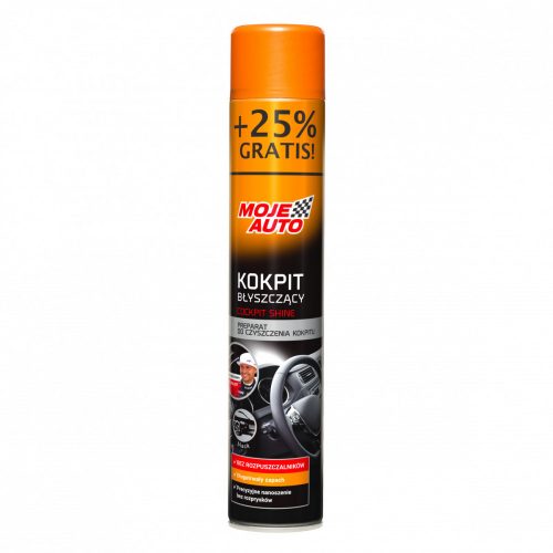 Moje Auto Műszerfalápoló spray 600ml + 25% ajándék 
