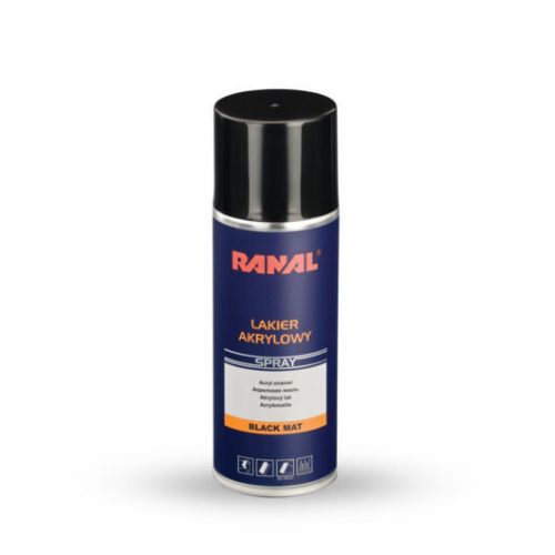 Ranal Matt fekete spray 400ml