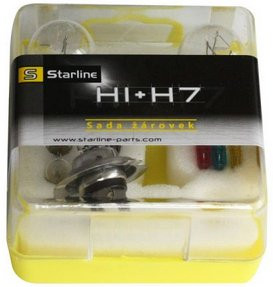 Starline izzókészlet H1+H7, 12V