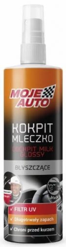 Moje Auto műanyagápoló fényes fekete 300ml 