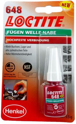 Loctite 648 csapágyrögzítő 5ml